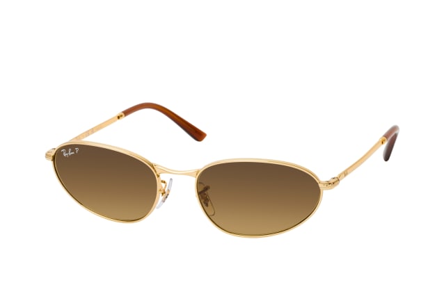 Ray-Ban RB 3734 001/M2, RECTANGLE Sunglasses, UNISEX, polarised, available with prescription