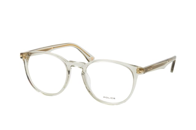 Police VPLG 72 0M78, including lenses, ROUND Glasses, MALE