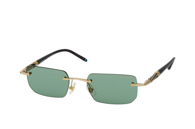 MONTBLANC MB 0348S 002, RECTANGLE Sunglasses, MALE