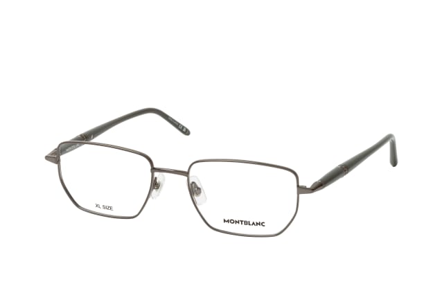 MONTBLANC MB0347O 006, including lenses, RECTANGLE Glasses, MALE