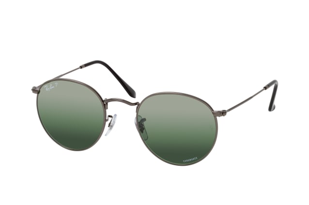 Ray-Ban 0RB3447 004/G4, ROUND Sunglasses, UNISEX, polarised, available with prescription