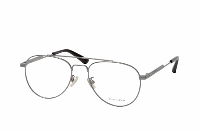 Bottega Veneta BV1340OK 004, including lenses, AVIATOR Glasses, UNISEX