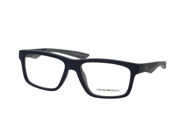 Emporio Armani EA 3220U 5088, including lenses, RECTANGLE Glasses, MALE