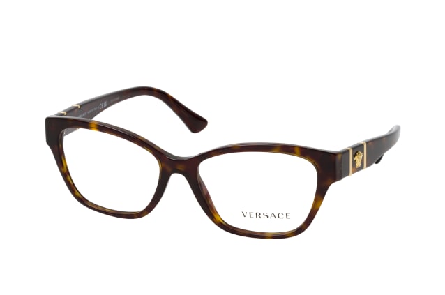 Versace 0VE3344 108, including lenses, BUTTERFLY Glasses, FEMALE