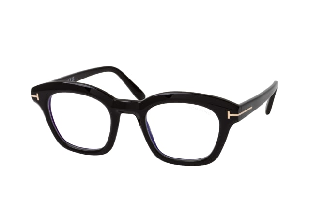 Tom Ford FT 5961-B 001, including lenses, SQUARE Glasses, MALE
