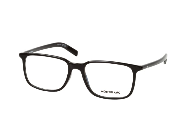MONTBLANC MB0328O 001, including lenses, SQUARE Glasses, MALE