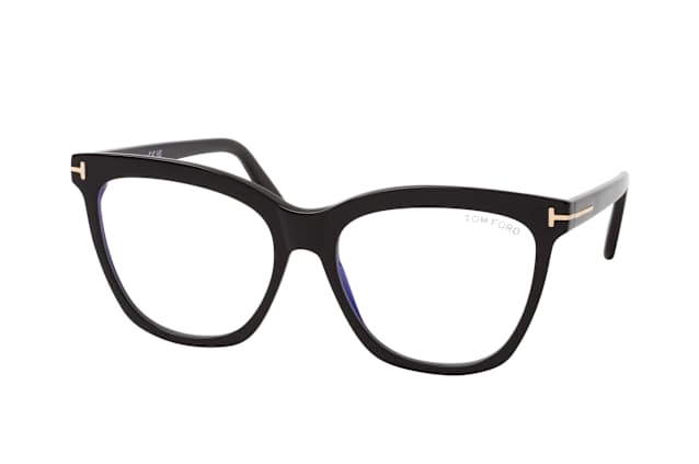 Tom Ford FT6042-B 001, including lenses, BUTTERFLY Glasses, FEMALE
