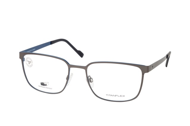 TITANFLEX 820943 37, including lenses, SQUARE Glasses, MALE