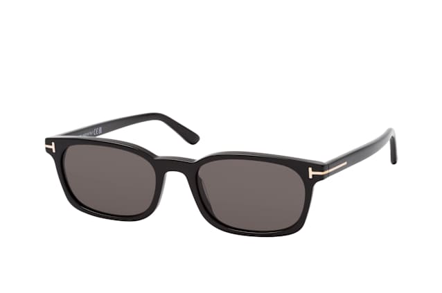 Tom Ford FT 1300 01A, RECTANGLE Sunglasses, MALE, available with prescription