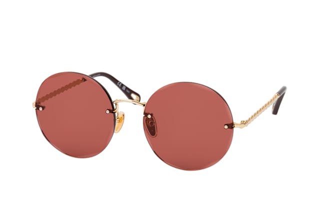 Chloé CH0254S 002, ROUND Sunglasses, FEMALE
