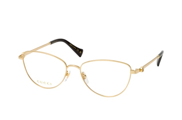 Gucci GG1595O 001, including lenses, BUTTERFLY Glasses, FEMALE