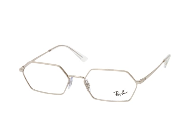Ray-Ban RX 6528 2501, including lenses, RECTANGLE Glasses, UNISEX