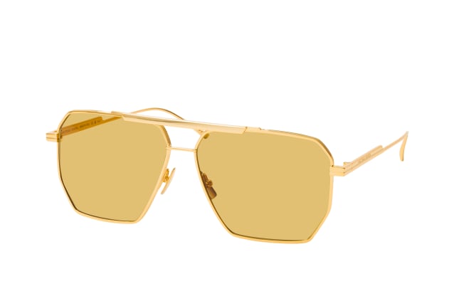 Bottega Veneta BV 1012S 008, AVIATOR Sunglasses, MALE