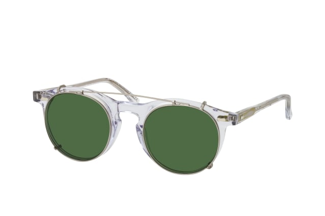 TBD Eyewear Pleat Eco Transparent BG, ROUND Sunglasses, UNISEX