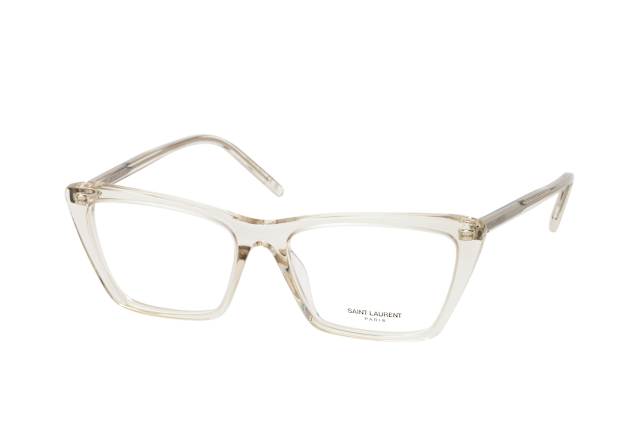 Saint Laurent SL 737 MICA THIN OPT 004, including lenses, RECTANGLE Glasses, FEMALE