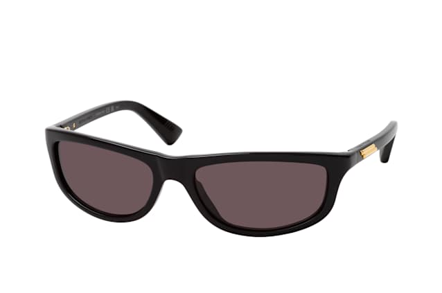 Bottega Veneta BV1327S 001, RECTANGLE Sunglasses, UNISEX