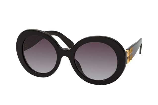 Miu Miu MU 11YS 1AB5D1, ROUND Sunglasses, FEMALE