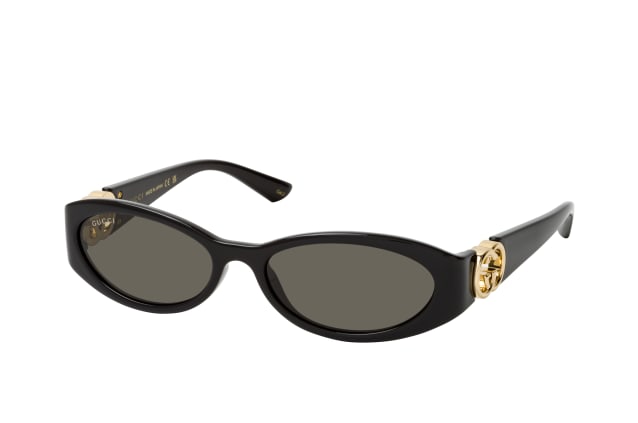 Gucci GG1660S 001, OVAL Sunglasses, FEMALE