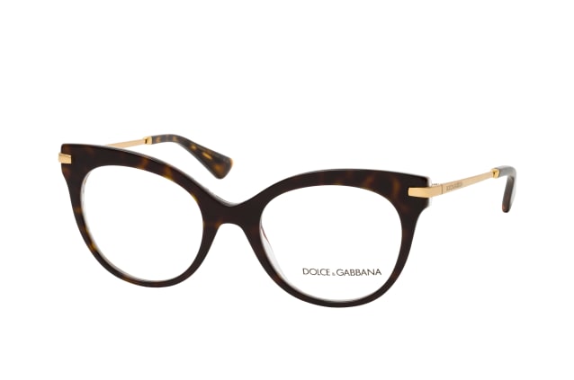 Dolce&Gabbana DG 3392 3217, including lenses, ROUND Glasses, FEMALE