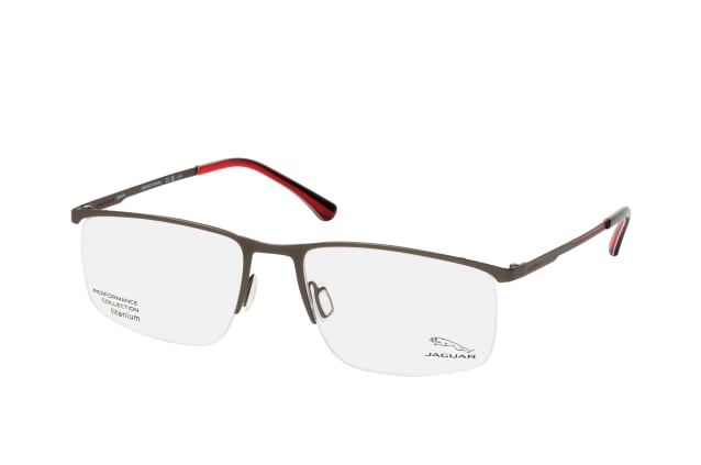 Jaguar 35600 4200, including lenses, RECTANGLE Glasses, MALE