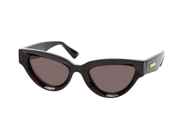 Bottega Veneta BV 1249S 001, BUTTERFLY Sunglasses, FEMALE