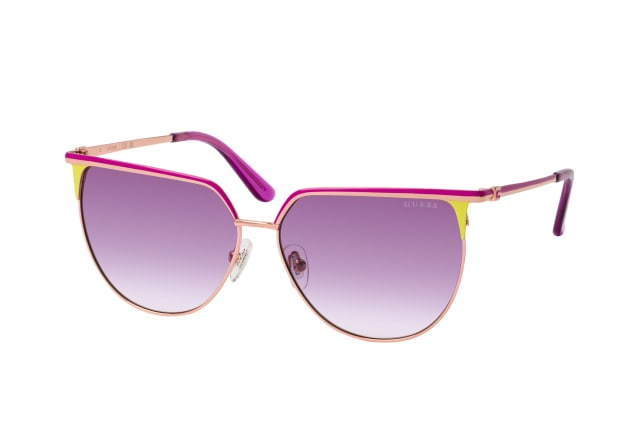 Guess GU 00132 83Z, BUTTERFLY Sunglasses, FEMALE, available with prescription