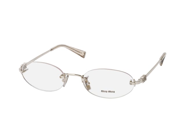 Miu Miu MU  53WV 1BC1O1, including lenses, OVAL Glasses, FEMALE