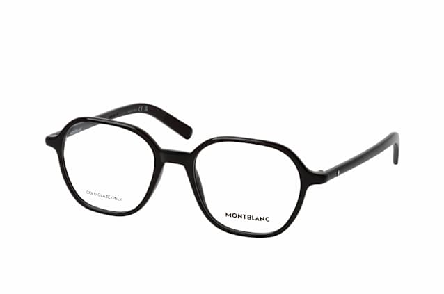 MONTBLANC MB 0387O 001, including lenses, SQUARE Glasses, MALE