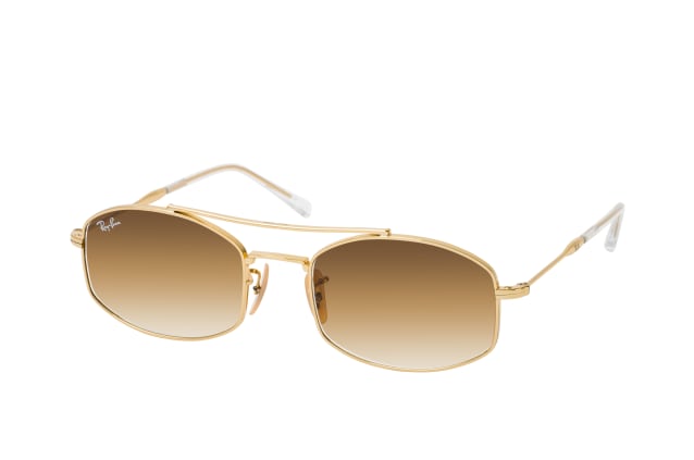 Ray-Ban 0RB3719 001/51, AVIATOR Sunglasses, UNISEX, available with prescription