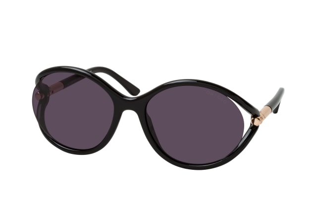 Tom Ford FT 1090 01A, ROUND Sunglasses, FEMALE
