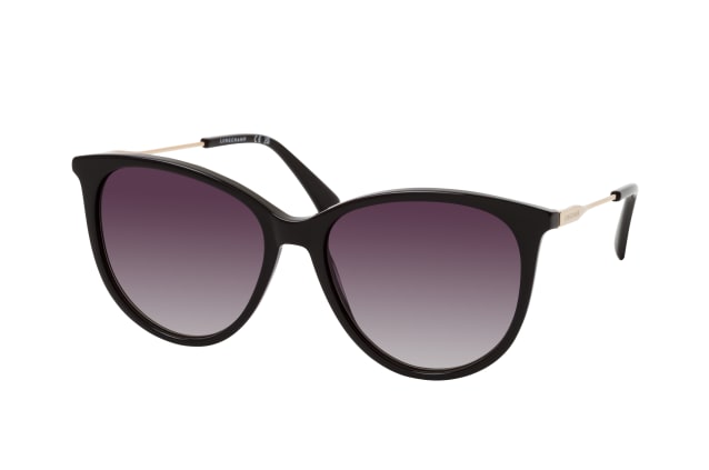 Longchamp LO 746S 001, ROUND Sunglasses, FEMALE, available with prescription
