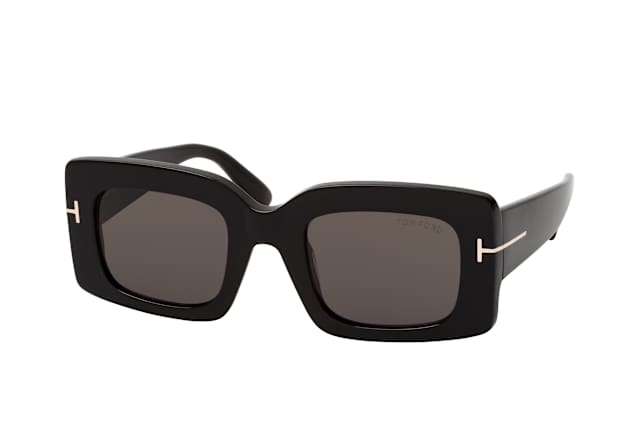Tom Ford FT 1188 01A, SQUARE Sunglasses, FEMALE