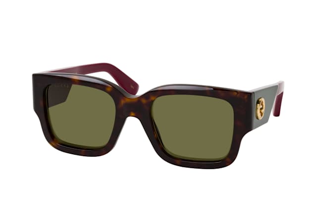 Gucci GG1663S 002, SQUARE Sunglasses, FEMALE