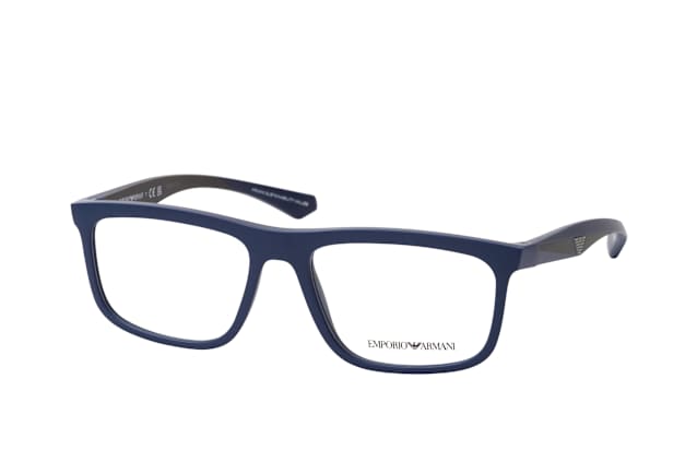 Emporio Armani EA 3246 6185, including lenses, SQUARE Glasses, MALE