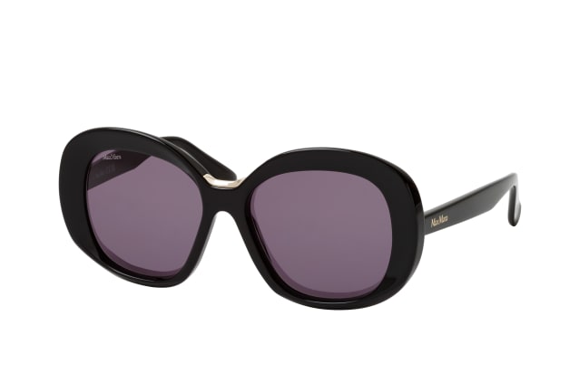 Max Mara MM 0087 01A, ROUND Sunglasses, FEMALE