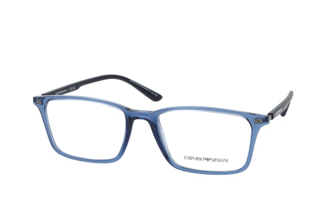Emporio Armani EA 3237 6108, including lenses, SQUARE Glasses, MALE