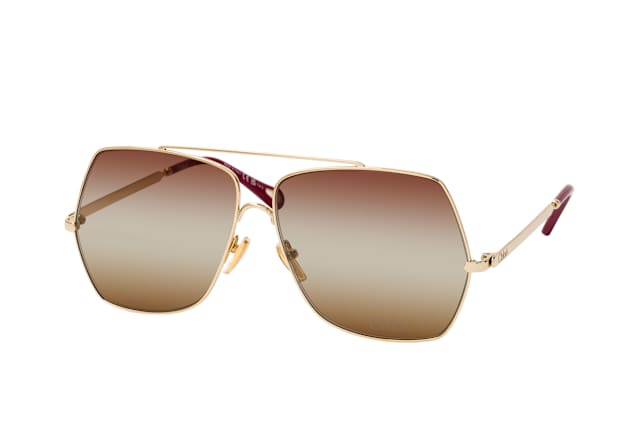 Chloé CH0278S 001, SQUARE Sunglasses, FEMALE