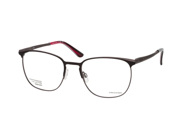 Jaguar 5604 4200, including lenses, BROWLINE Glasses, MALE