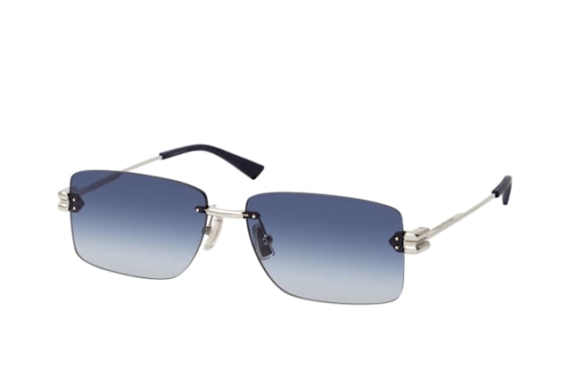 Bottega Veneta BV 1126S 005, RECTANGLE Sunglasses, MALE