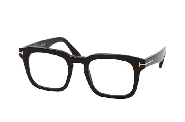 Tom Ford FT 6025-B 001, including lenses, SQUARE Glasses, MALE