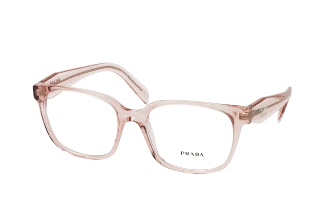 Prada PR 17ZV 15J1O1, including lenses, SQUARE Glasses, FEMALE