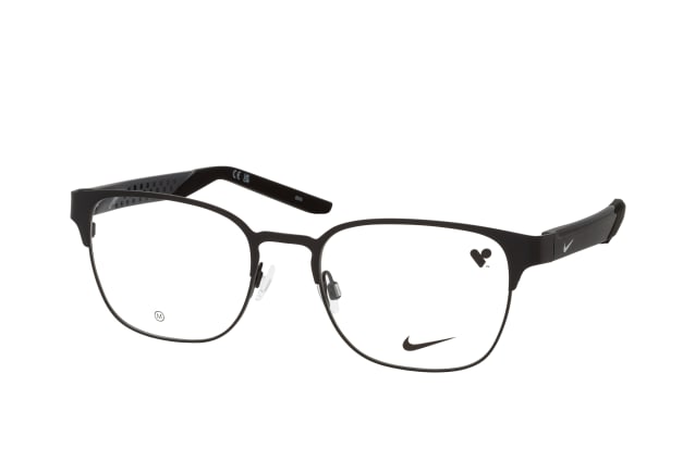 Nike NIKE 8156 001, including lenses, SQUARE Glasses, MALE