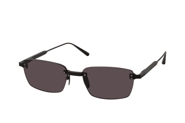 Chimi RIMLESS CUBIC Black, SQUARE Sunglasses, UNISEX