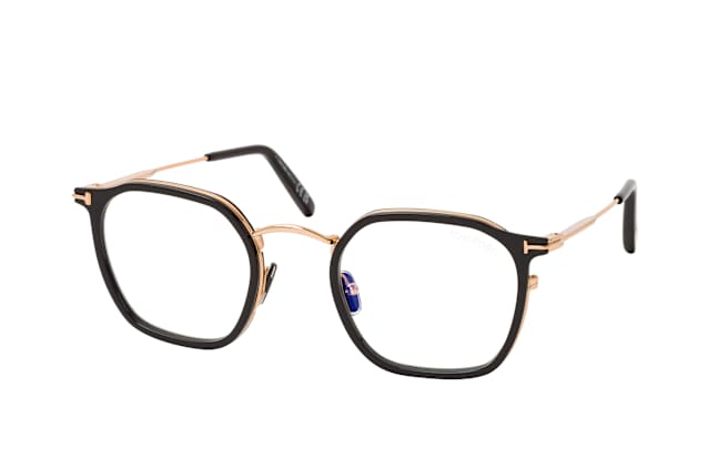 Tom Ford FT 5974-B 005, including lenses, SQUARE Glasses, MALE