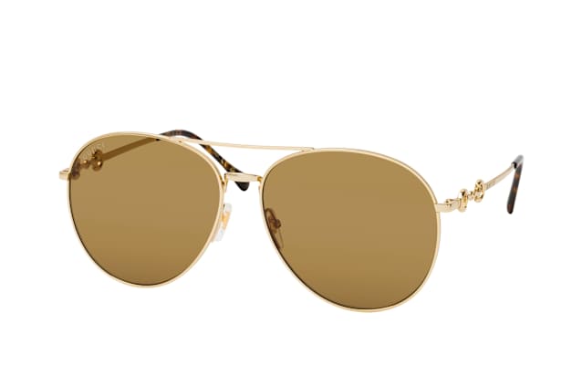 Gucci GG1698S 002, AVIATOR Sunglasses, FEMALE