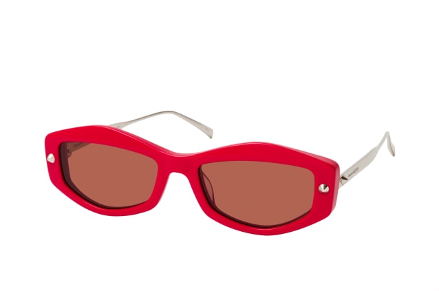 Alexander McQueen AM0482S 005, NARROW Sunglasses, FEMALE