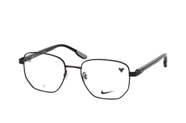 Nike NIKE 8400 001, including lenses, SQUARE Glasses, MALE
