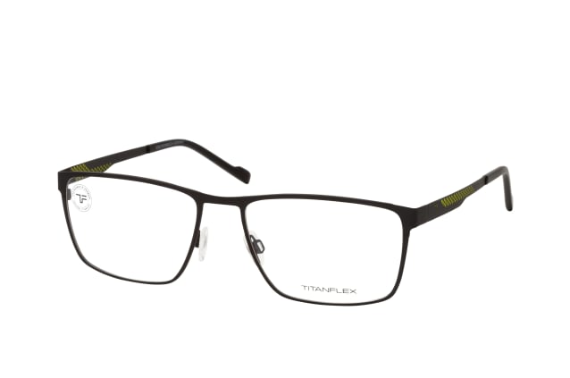 TITANFLEX 820971 10, including lenses, RECTANGLE Glasses, MALE