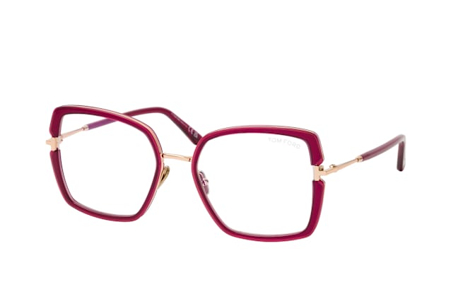 Tom Ford FT 5985-B 075, including lenses, SQUARE Glasses, FEMALE