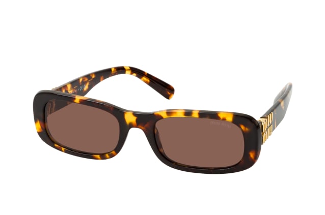 Miu Miu 0MU 08ZS VAU06B, RECTANGLE Sunglasses, FEMALE, available with prescription